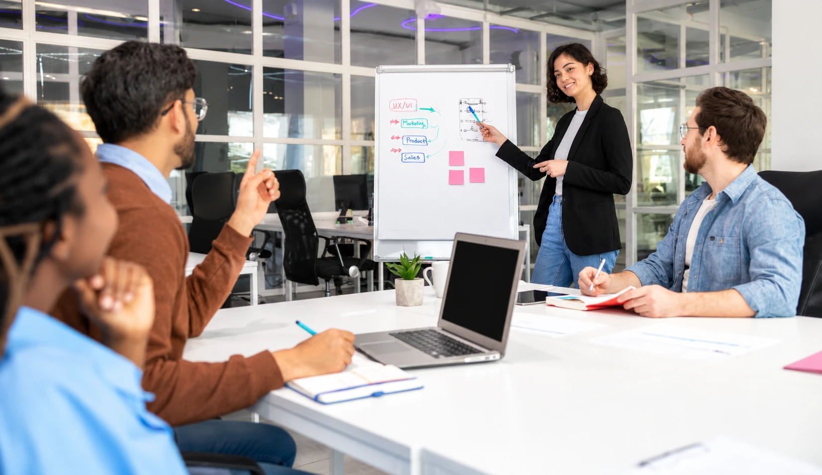 Elite IT resources supporting a technology project