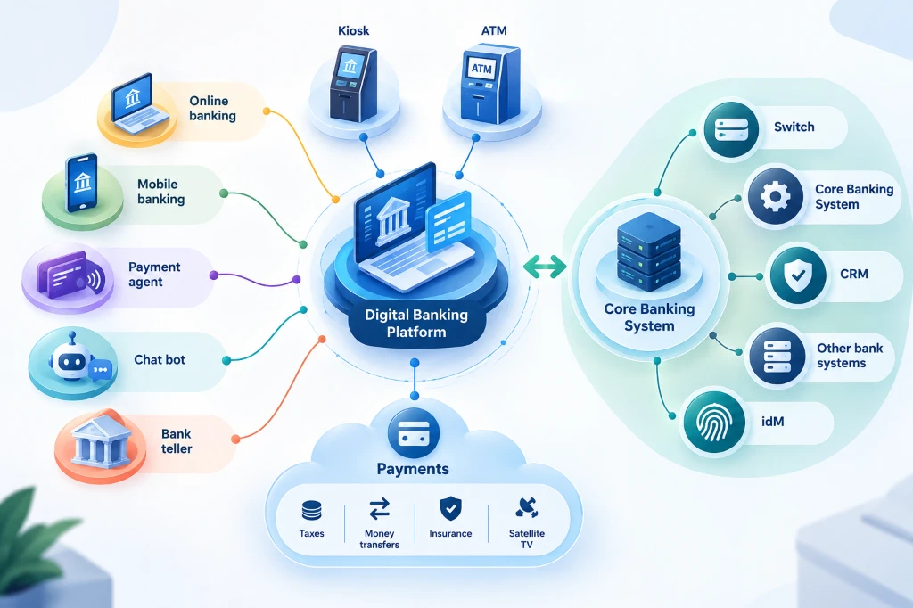 Digital Core Banking Platform and Core Banking System Architecture